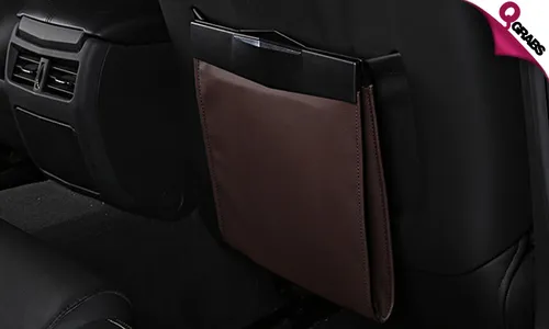 Magnetic Car Trash Bin & Organizer!